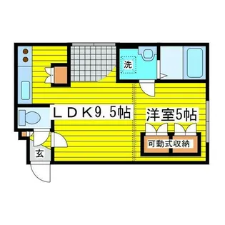 GRANDWOOD KANON【2階】の間取り