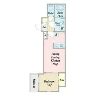 Cherim野並【1階】の間取り