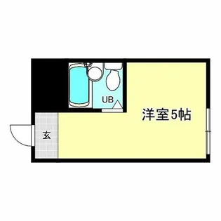 阿倍野物語【408号室】の間取り