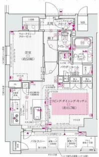 エステムプラザ南船場レジスタ【9階】の間取り