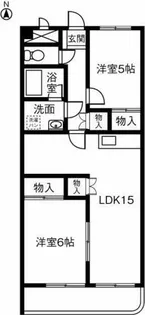 ヴィクトワール弐番館【107号室】の間取り