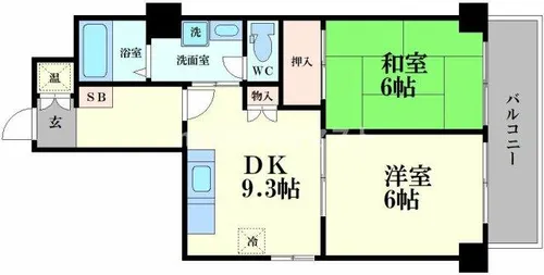 ヒルブリッジヒルNO1【3階】の間取り