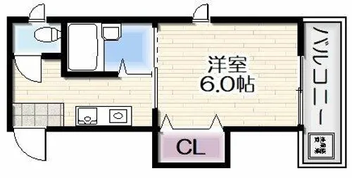 シャトー・ラフィット【5階】の間取り