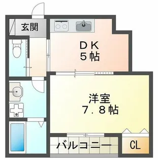 SENSE三木本町【1階】の間取り