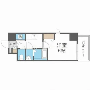 ウインズコート城北パーク【4階】の間取り