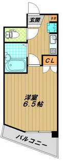 リバティー壱番館【4階】の間取り