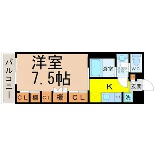 リブリ・サンシャイン一社(リブリサンシャイン一社)【1階】の間取り