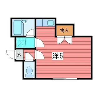ソシアルビレッジ【4階】の間取り