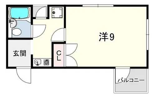 アンジェラス【3階】の間取り