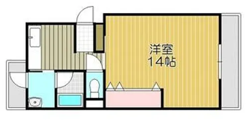 溝口マンション【21号室】の間取り