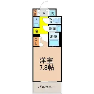 S-RESIDENCE葵【9階】の間取り
