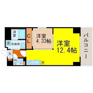 古出来エンブルコート【10階】の間取り