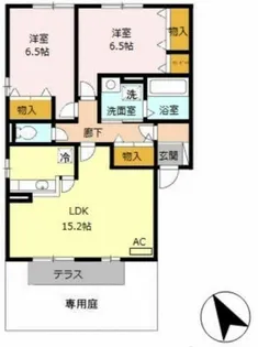 エリジオン【101号室】の間取り