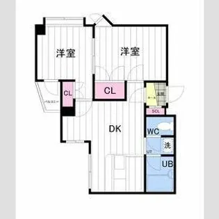 グランドール琴似【302号室】の間取り