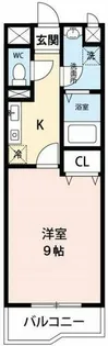 グランデュール【4階】の間取り