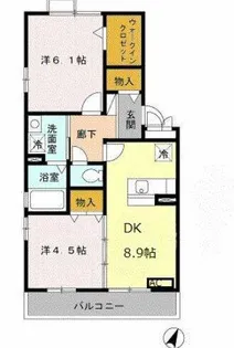 愛知県名古屋市南区松池町2丁目【アパート】の間取り