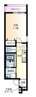 フジパレス阪急武庫之荘駅西5番館【1階】の間取り