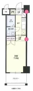 No.67 BENEFIT21博多【13階】の間取り