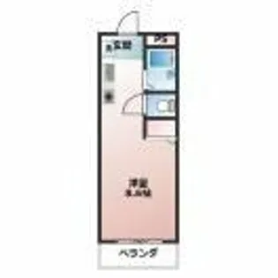 メゾン庄名Ⅱ【306号室】の間取り