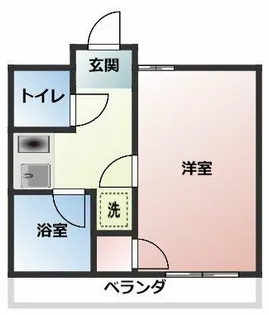 メゾン神領Ⅱ【103号室】の間取り