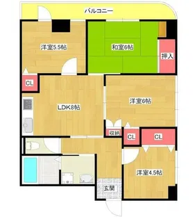 moco-06【10階】の間取り