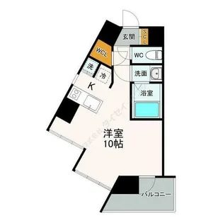 リエス東別院【7階】の間取り