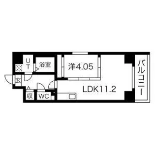 S-FORT北千種【11階】の間取り