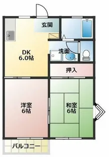 グリーンステージ藤沢【2階】の間取り