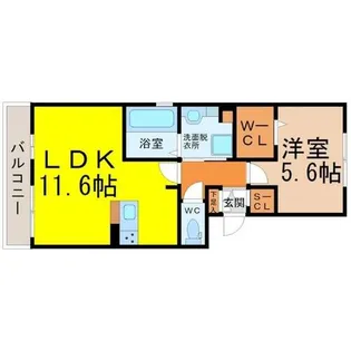 グランドメゾン新守山【3階】の間取り