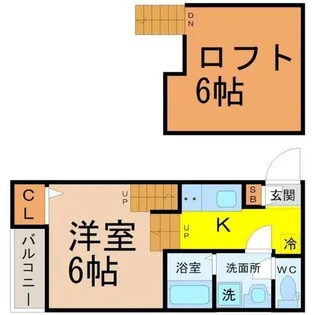 シルバーコート大曽根【1階】の間取り