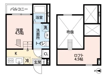 PROGRESS【1階】の間取り