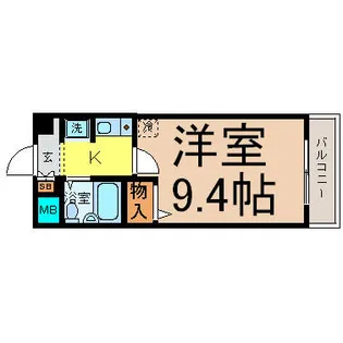 フィオーレ古出来【2階】の間取り