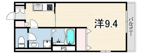 MAISON CHARME【1階】の間取り