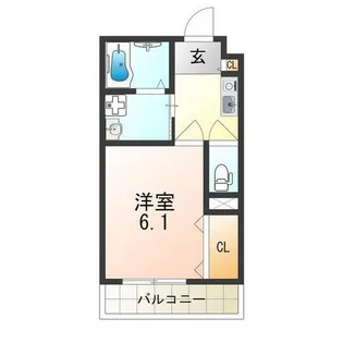 オーク永和【3階】の間取り