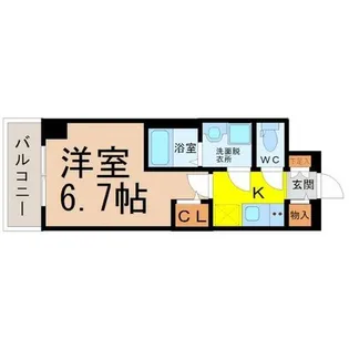 S-RESIDENCE熱田【11階】の間取り