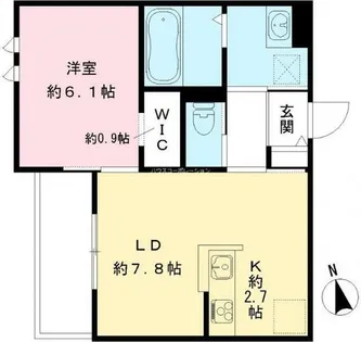 Your Maison 立花【2階】の間取り