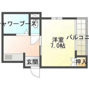 N-CUCE TARUYAMACHI【6階】の間取り