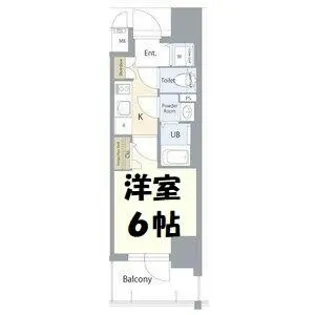エスリード栄エステージ【11階】の間取り