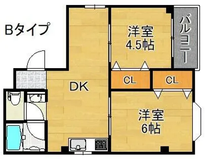 プチポワァ【2階】の間取り