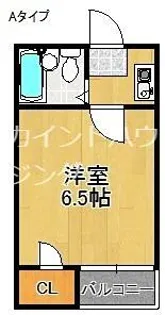 コスモレジデンス墨江【6階】の間取り