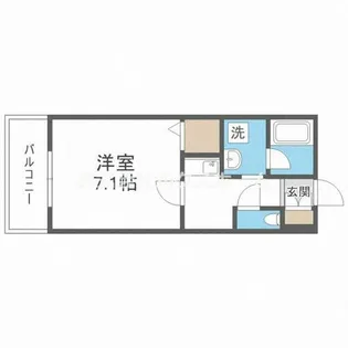 CARMEL(カーメル)【1階】の間取り