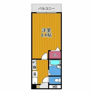 サンドリーム【2階】の間取り