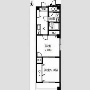 FJ日進通【2階】の間取り