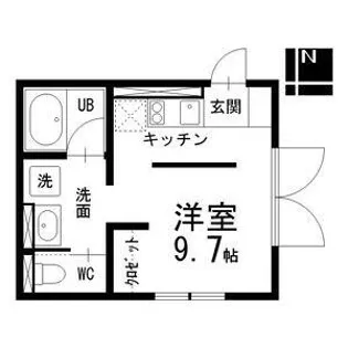 CASA ALBERO【5階】の間取り
