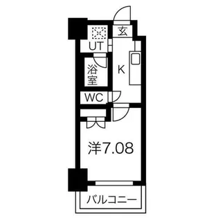 アールズタワー池下西【9階】の間取り