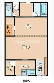 和歌山県和歌山市東高松1丁目【一戸建】の間取り