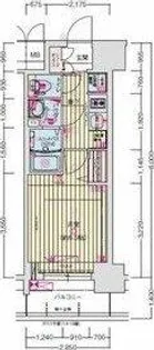 プレサンス鶴舞ファースト【5階】の間取り
