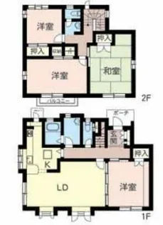兵庫県姫路市城見台4丁目【一戸建】の間取り