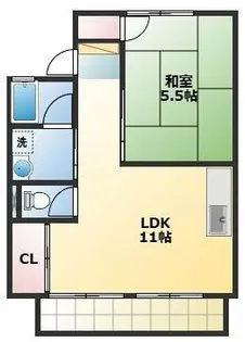 カーサ・コイーバ【1階】の間取り