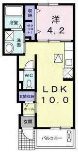 プレミール Ⅱ【1階】の間取り